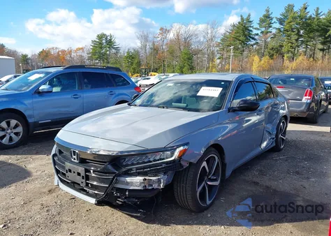 2021 Honda Accord Sport 2.0T из США, поврежденный, VIN 1HGCV2F30MA006412